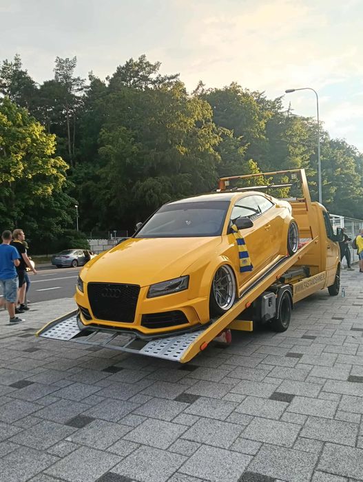 Pomoc Drogowa / laweta platforma