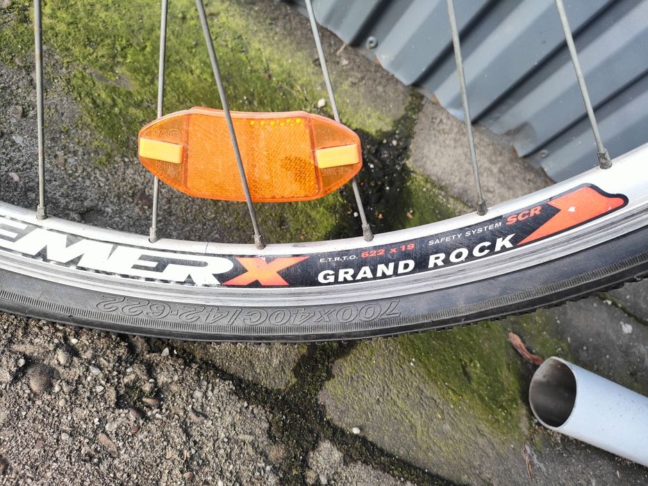 Felga rowerowa z oponą 622x19 Pawłowice • OLX.pl