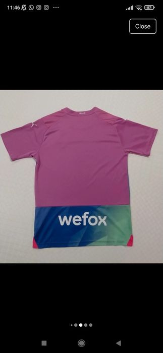 Camisola alternativa do AC Milan 23/24