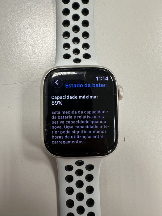 Apple Watch Series 7 Nike Edition 45mm Silver