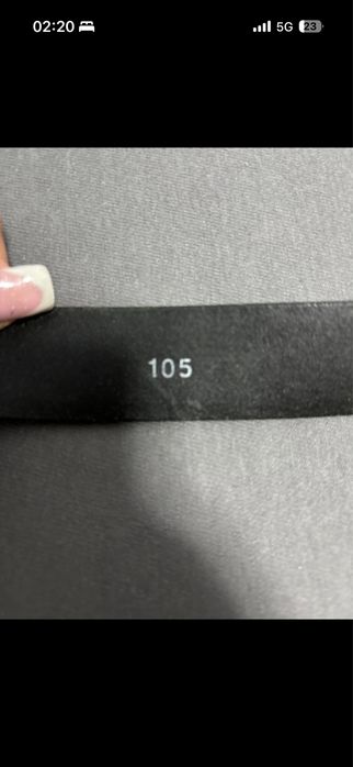 Pasek skórzany męski