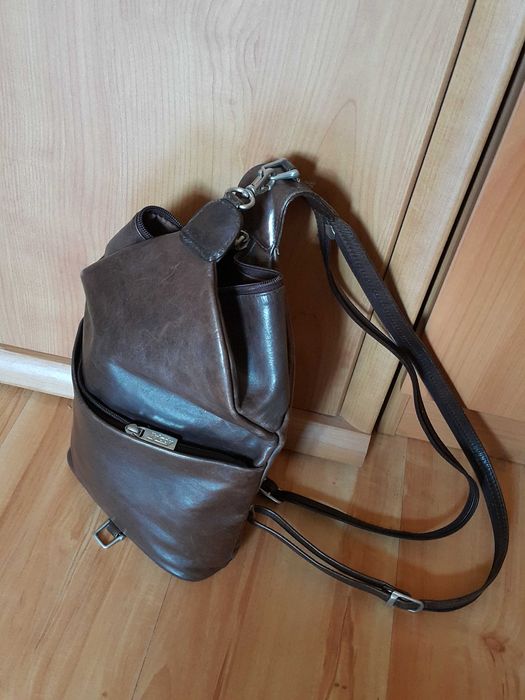 Рюкзак, сумка зі шкіри