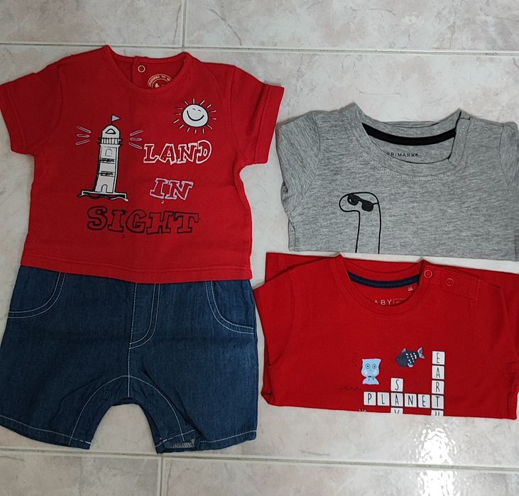 Three baby outfits, like new.