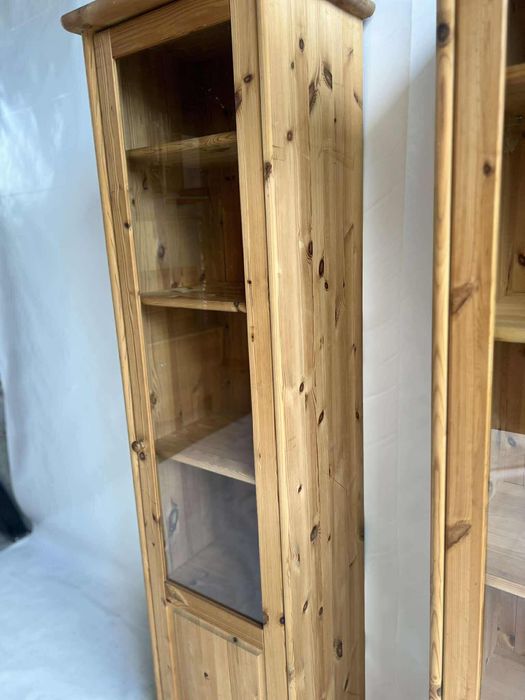 Komody - witryny lite drewno