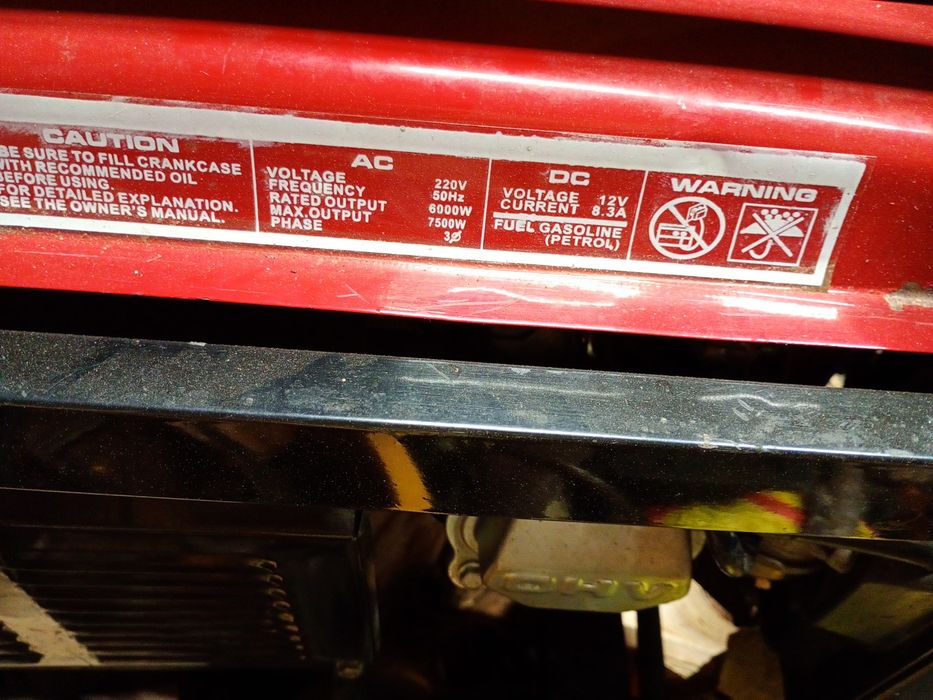 Agregat 8500W 6kw