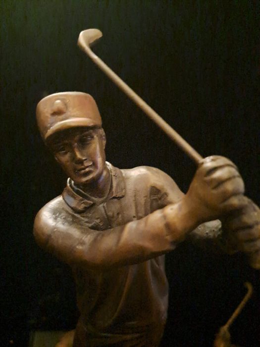 Par de jogadores de golfe