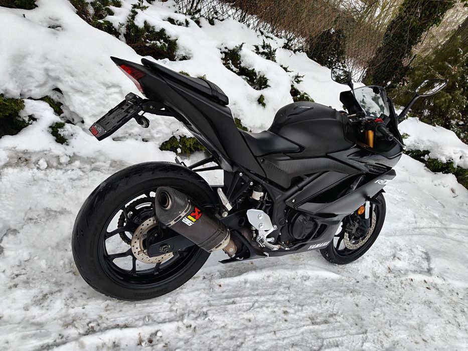 Yamaha R3 320/125, 2019r zarejestrowany, Acrapovic 250/125 Raty