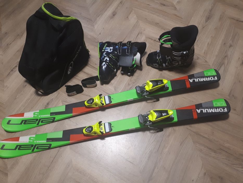 Komplet Narty Elan Formula S 130cm i buty