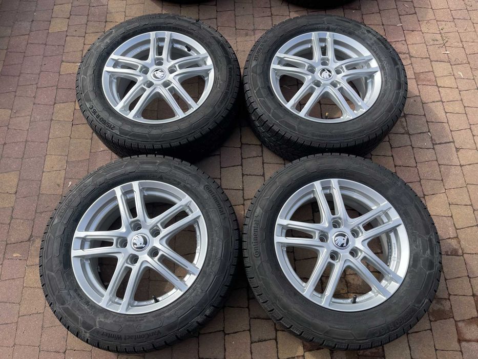4093. Alufelgi 16" Passat Golf Touran Beetle Superb Octavia Altea Leon 6.5J ET41 5x112