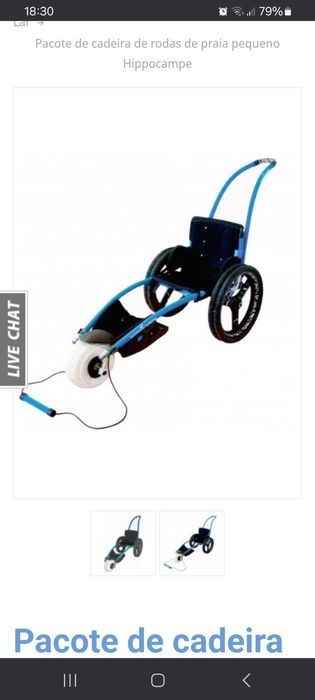 Cadeira de rodas hippocampe