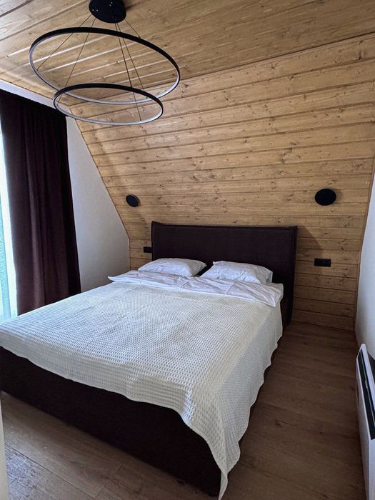 A-frame з чаном джакузі, Тустань