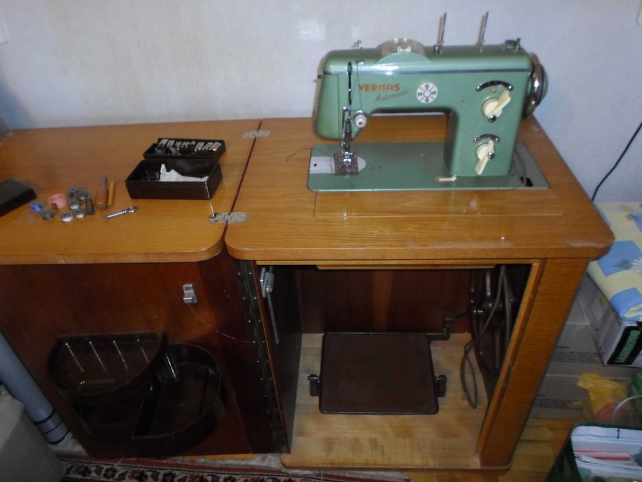 Немецкая швейная машинка VERITAS automatic 8014/3 инструкция, запчасти