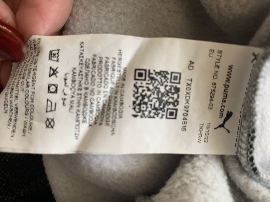 Подовжена сіра Puma