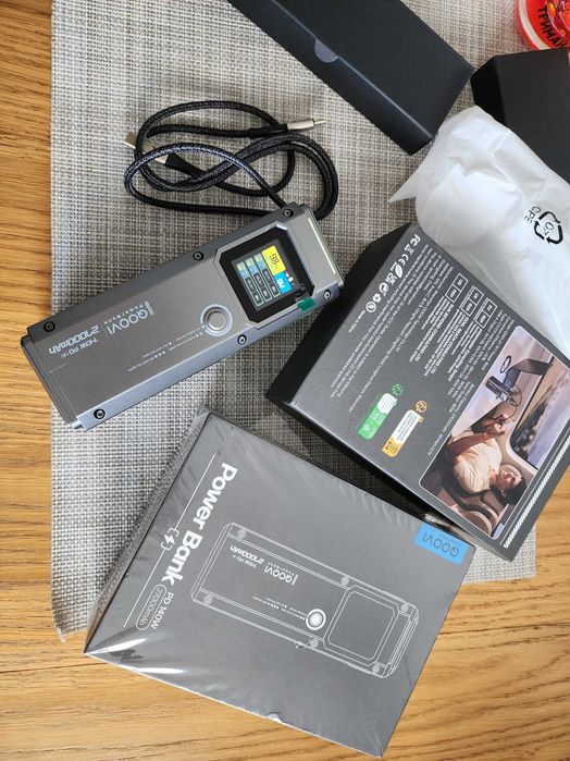 повербанк QOOVI 27000mAh 99Wh Power Bank PD 140W NEON