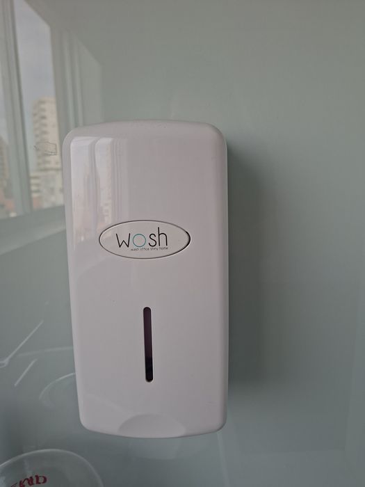 Dispensador de papel e de sabão