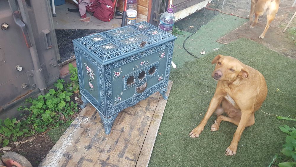 salamandra a lenha antique