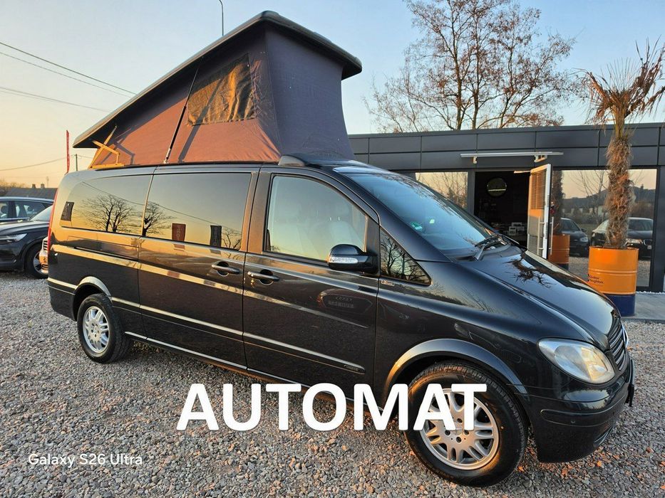 Mercedes-Benz Viano  2.2CDI#150PS#LONG#Kamper#Skóry#Klima#Nawiewy#7 Osób#Świeży Import#Opła