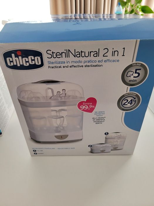 CHICCO Sterylizator Elektryczny SterilNatural 2w1