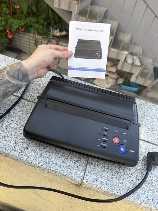 Impressora Termocopiadora Stencil Tattoo Transfer para decalques Tatuagem + folhas hectográficas