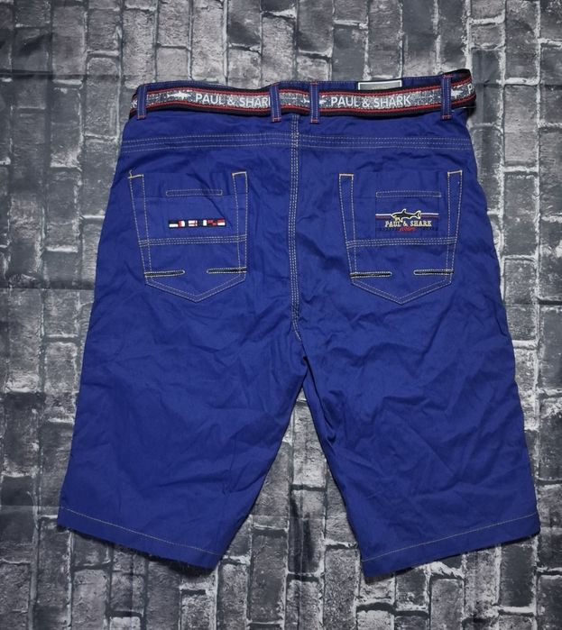 Paul&Shark Yachting spodenki męskie, szorty, lato, logo, premium belt