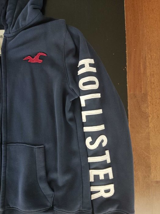 Casaco Hollister Azul