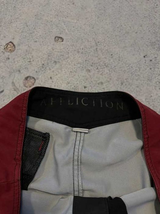 Czarne szorty Affliction 36 baggy jorts skate y2k swag alternative