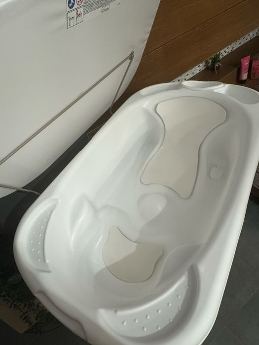 Wanienka dla niemowląt komoda kąpielowa cambio skladana mobilna