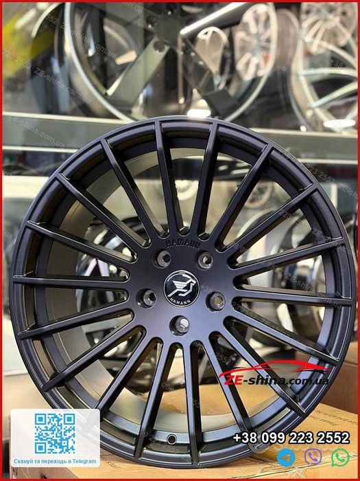 Диски Hamann R19 5x112 Різноширокі ET25/27 BMW G20 G30 X3 X4 Новинка на ринку України Black