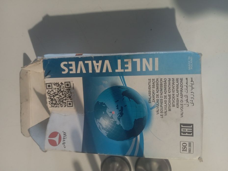 Клапана Рено кенго 1,9
