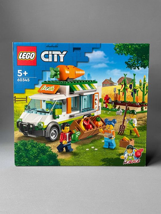 LEGO City 60345 Furgonetka na targu