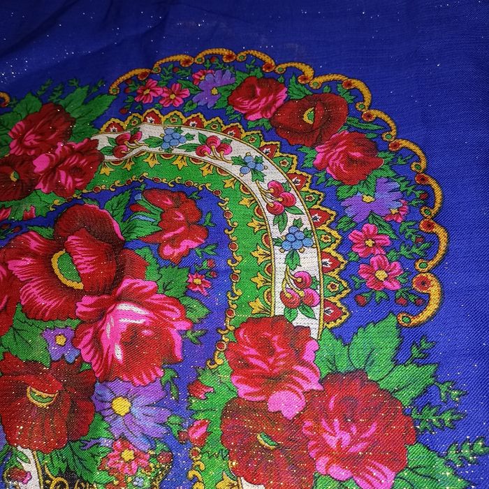 Платок СССР Япония ,шерсть