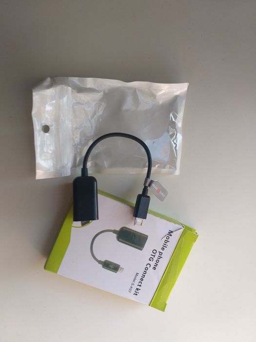 Адаптер переходник Logic Power micro-USB на USB-A. OTG Connector.