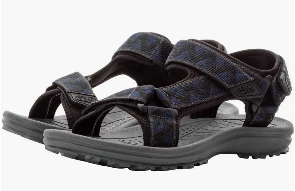 Sandálias novas jack wolfskin 44,5 - 27,6 cm.