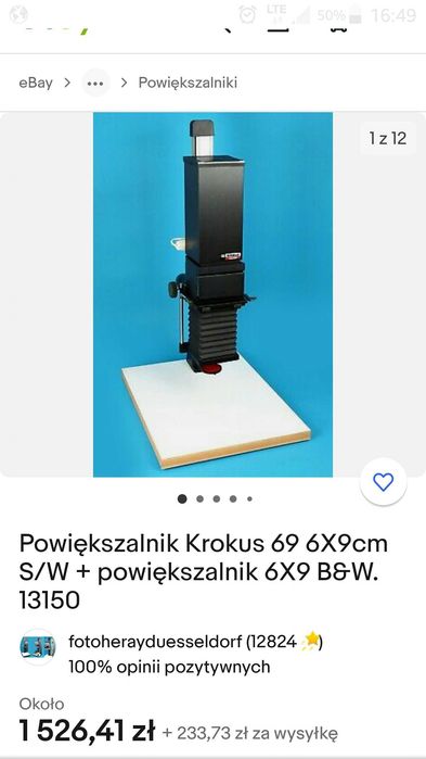 Powiększalnik do zdjęć krokus 69