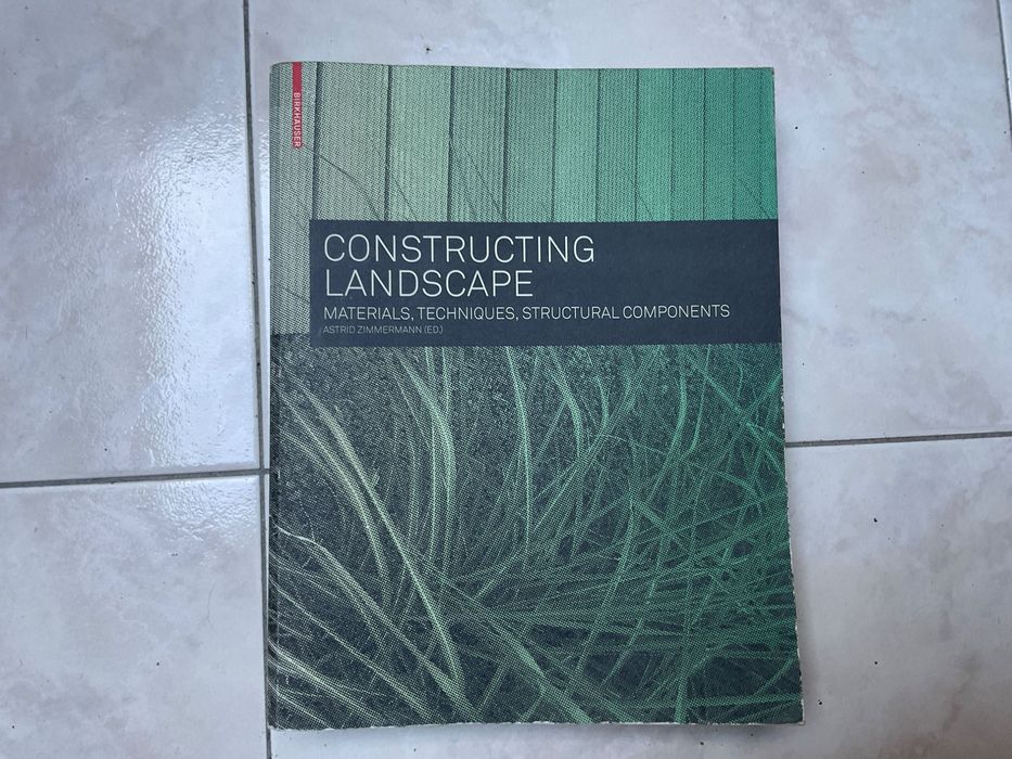 CONTSTRUCTING LANDSCAPE - detalhamento para paisagismo