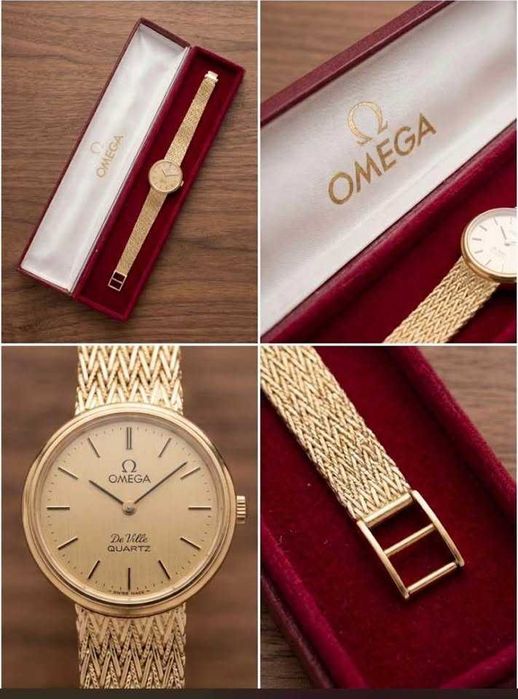OMEGA De Ville em ouro
