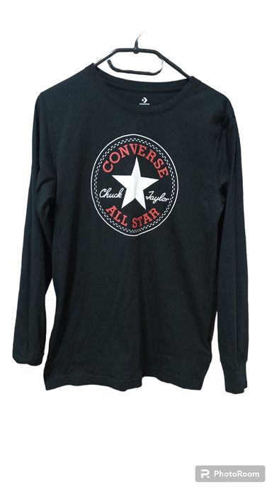 Koszulka męska chłopięca z długim rękawem longsleeve Converse