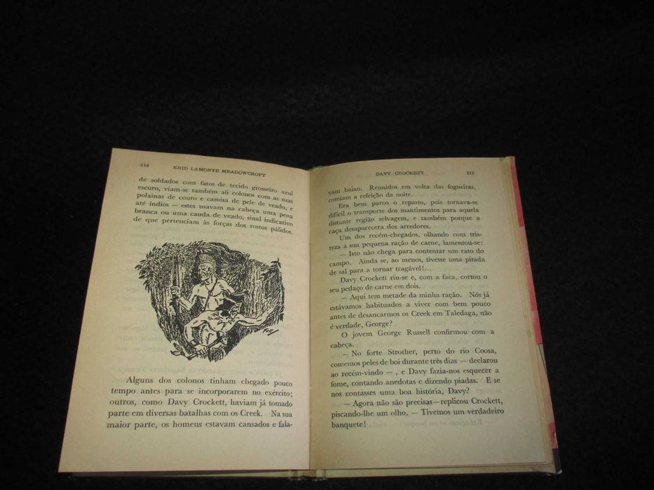Livro Davy Crockett Enid Lamonte Meadowcroft