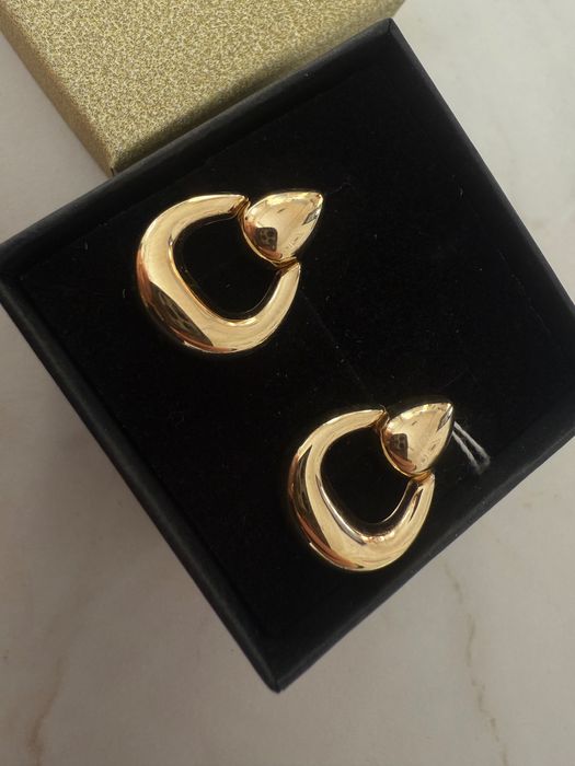 Kolczyki złote wiszące sztyft nowe 585