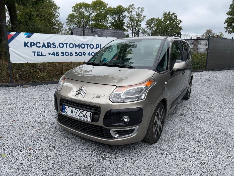 Citroën C3 Picasso 1.4 do końca serwisowany bezwypadkowy, w orginalnym lakierze bez rdzy!