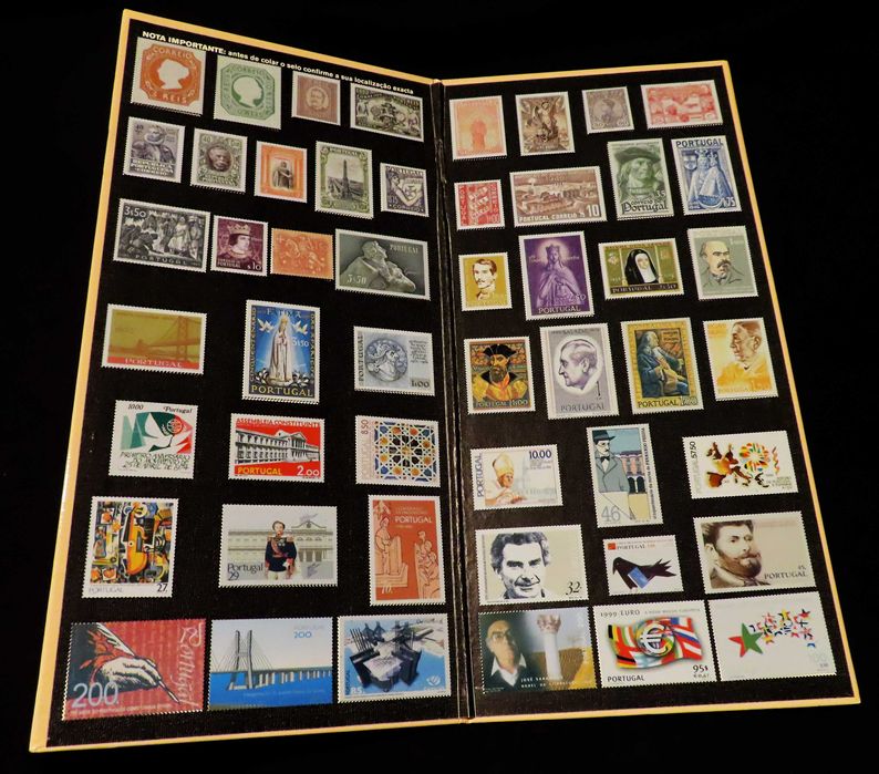 Coleção de Selos Metálicos CTT de 1853 a 2000