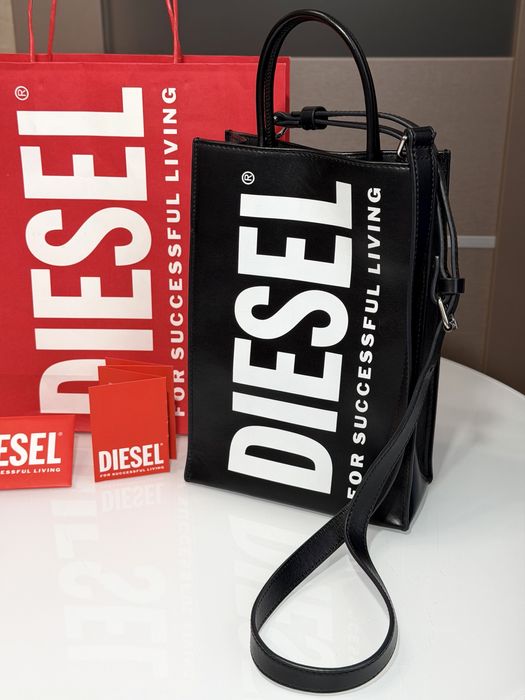 Шкіряна сумка Diesel DSL SHOPPER оригінал