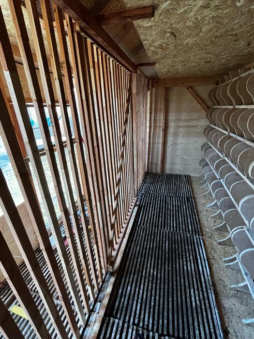 Gołębnik/kurnik woliera szkieletowy