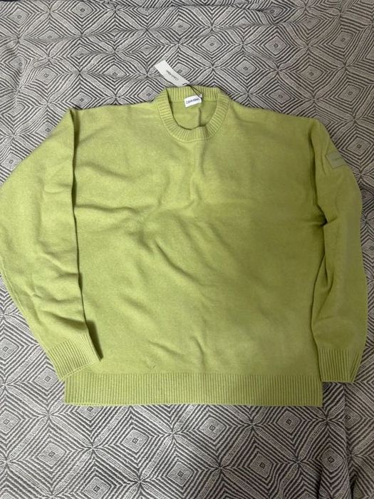 Sweter zielony Calvin Klein XXL
