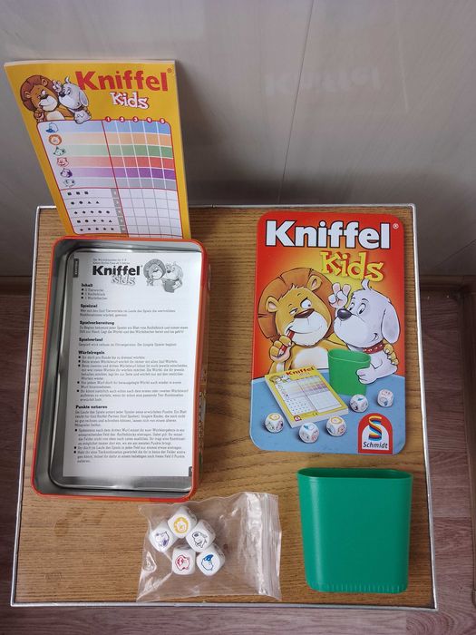 игра детская настольная Лото Германия в металлической коробке