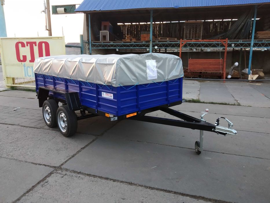 Причіп двухосний 2760*1560 автомобільний легковий прицеп.