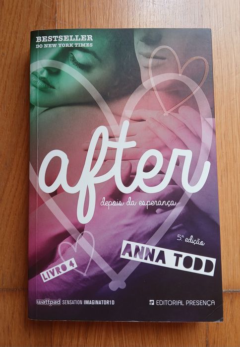 Livros After volumes 2 a 5, Anna Todd