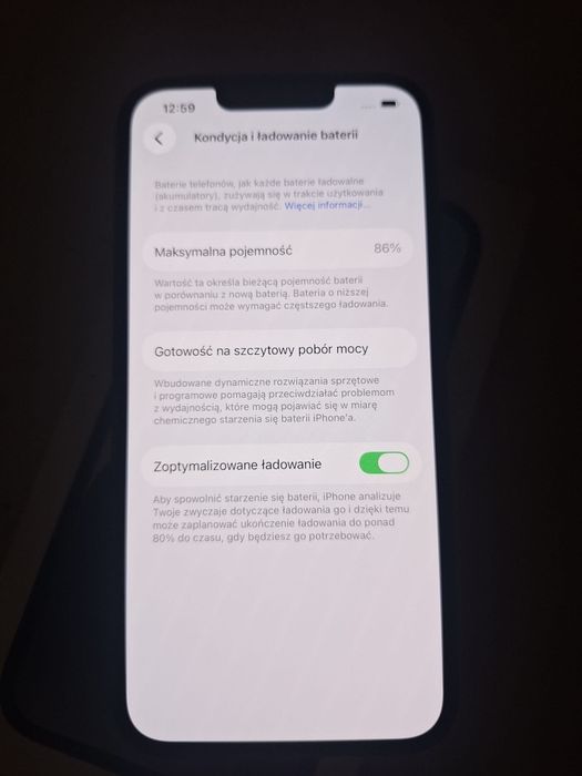 Apple iPhone 14 128GB Północ (Midnight) – Stan IDEALNY! + Oryginalna Ładowarka i 4x ETUI GRATIS!