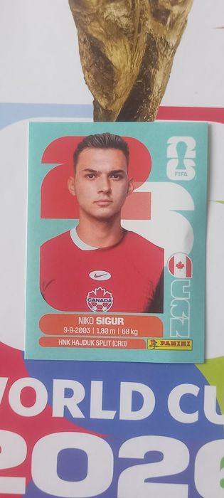 Niko Sigur Canadá Mundial 2026
