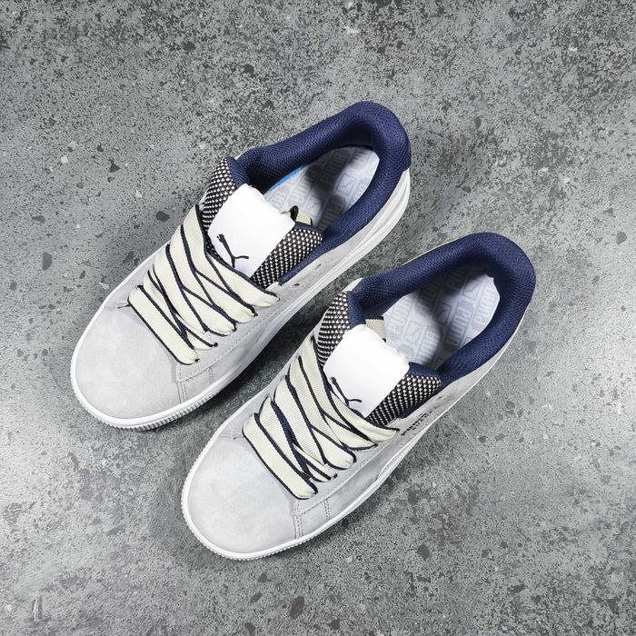 Кросівки чоловічі Puma Suede XL сірі замша розміри 38-45